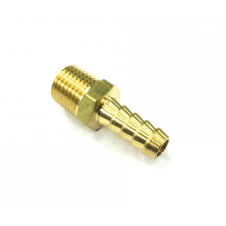 Slangnippel 1/4" NPT - 8mm