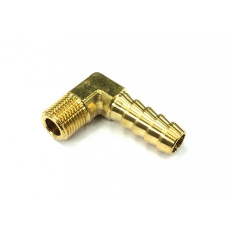 Slangnippel 90° 1/8" NPT - 6mm